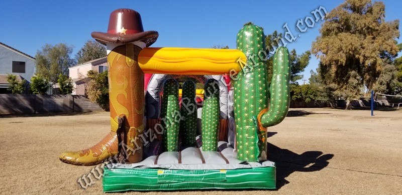 Western themed obstacle course rental Phoenix Arizona